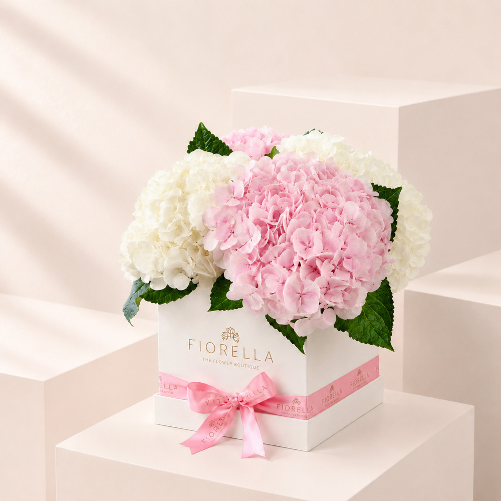  CUBE SERIES - HYDRANGEAS